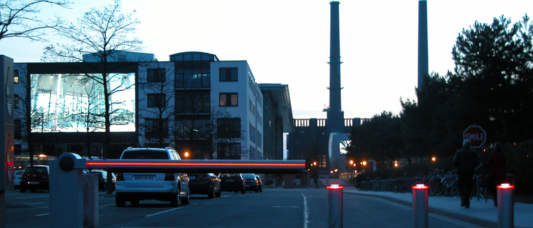 barrier TEM-30 mit LED und Poller, VW Wolfsburg